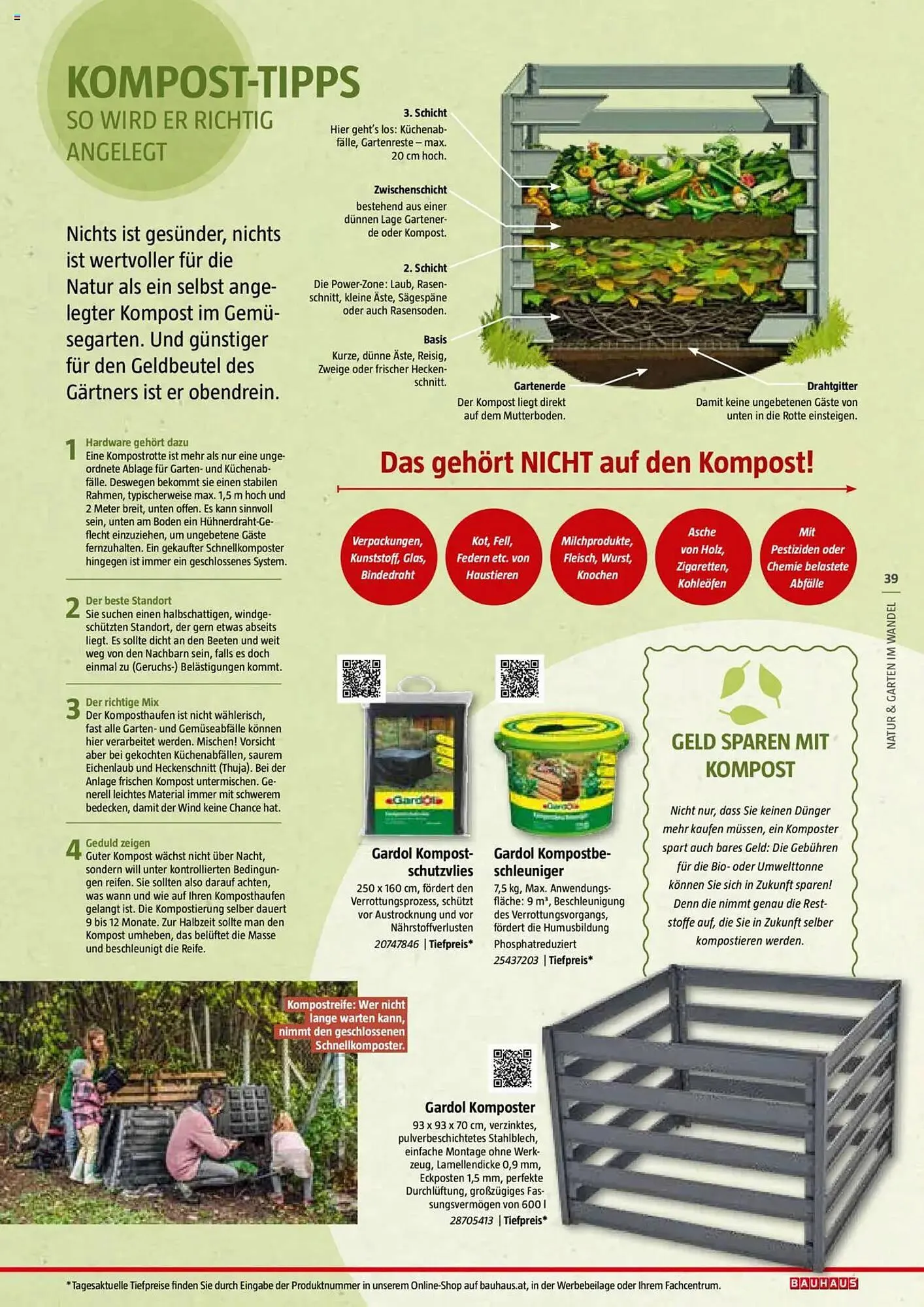 Bauhaus Flugblatt von 1. Juli bis 6. März 2026 - Flugblätt seite 39