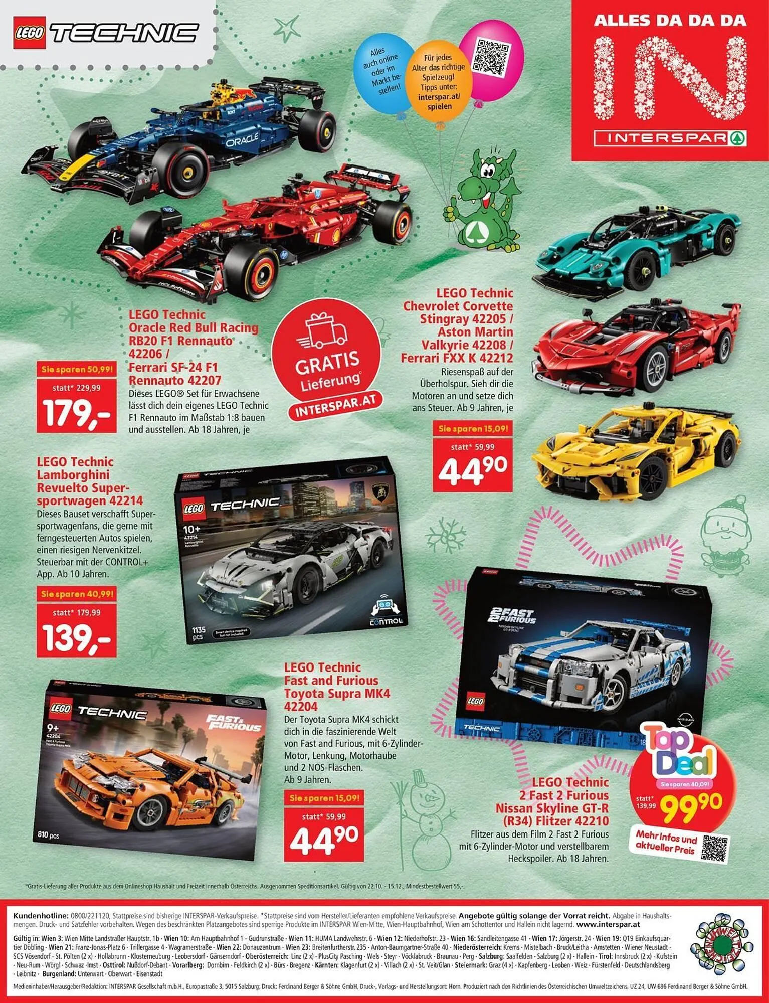 Interspar Flugblatt von 22. Oktober bis 15. Dezember 2025 - Flugblätt seite  48