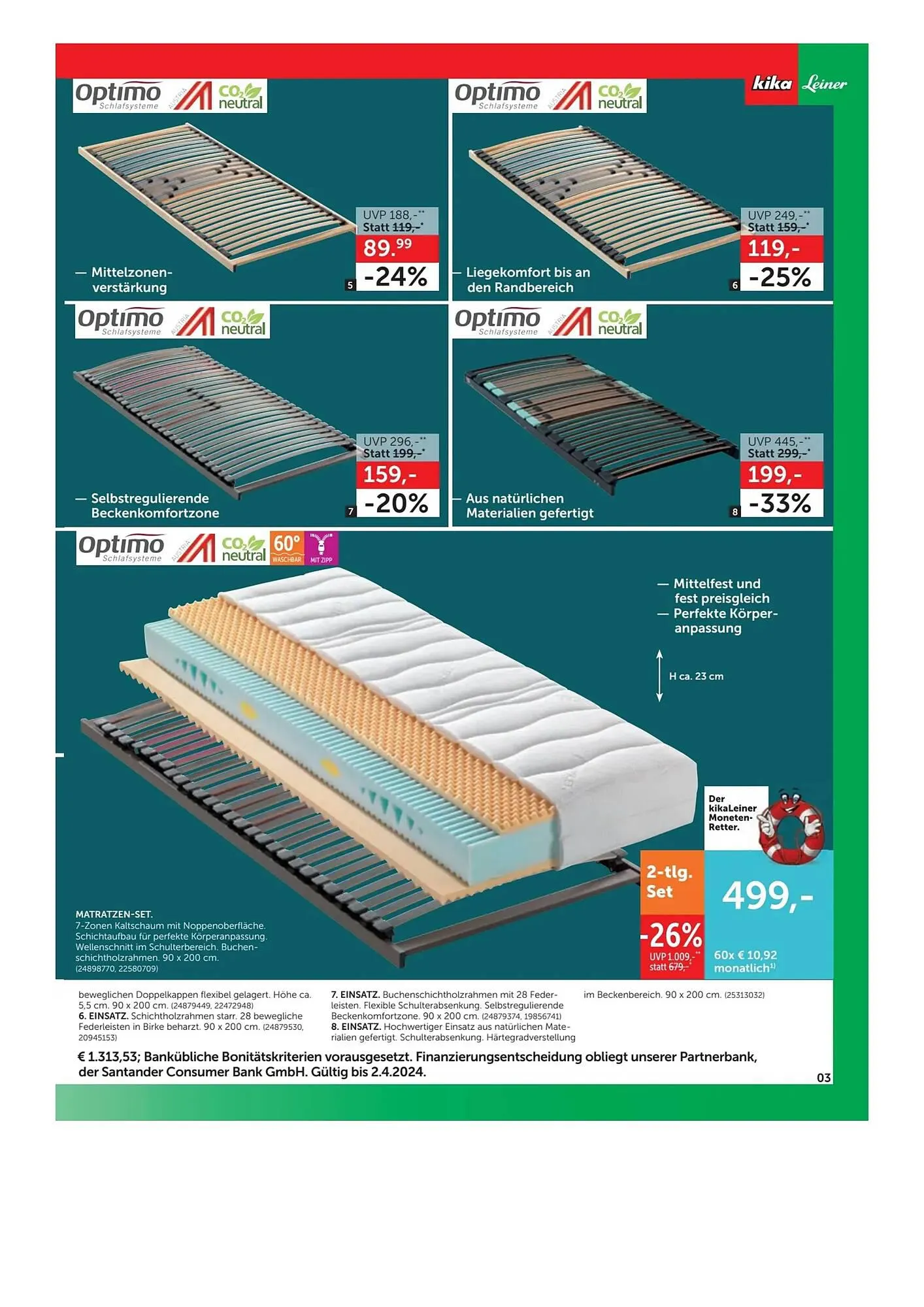 Leiner Flugblatt von 19. März bis 2. April 2024 - Flugblätt seite 3