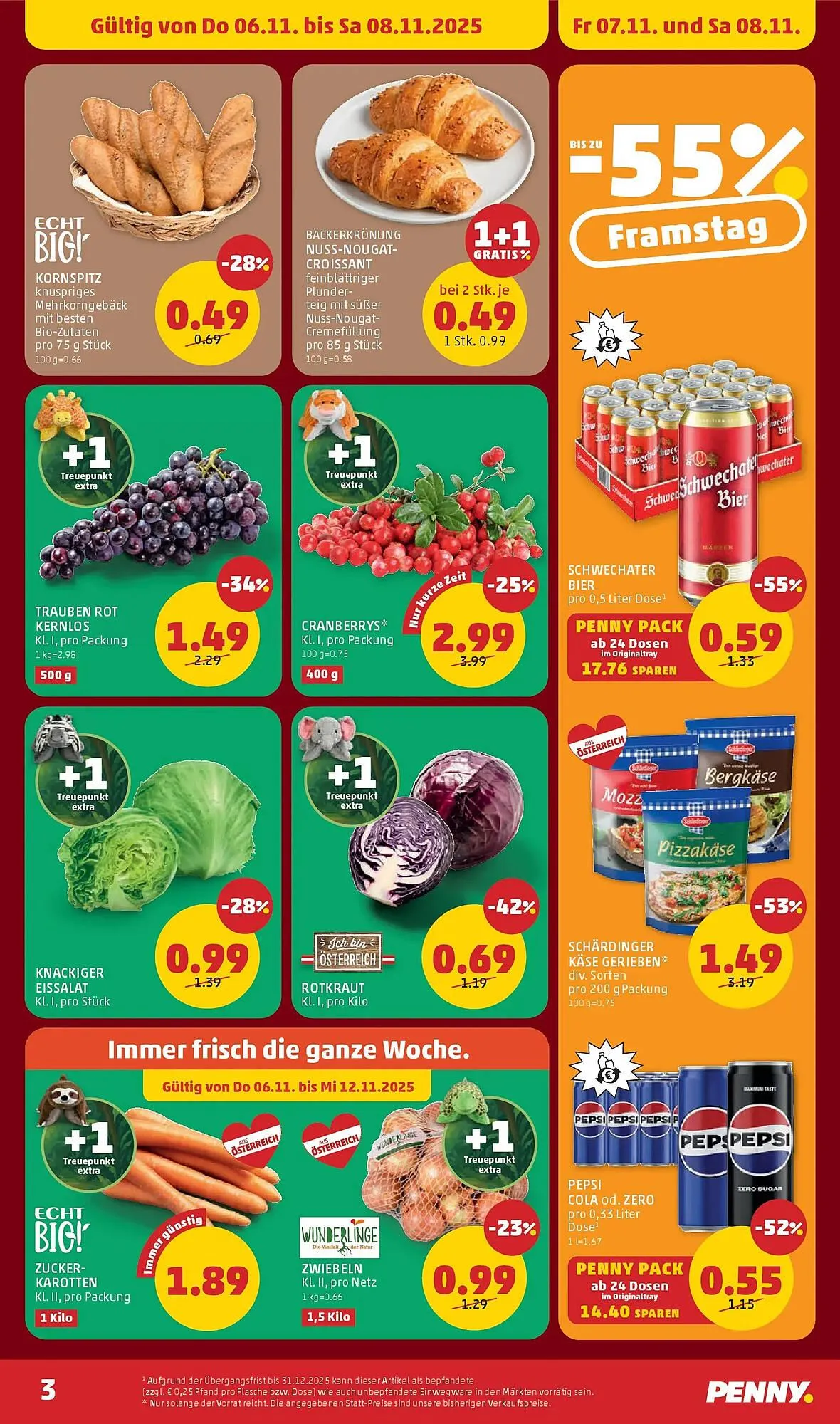 PENNY Flugblatt von 6. November bis 12. November 2025 - Flugblätt seite 3