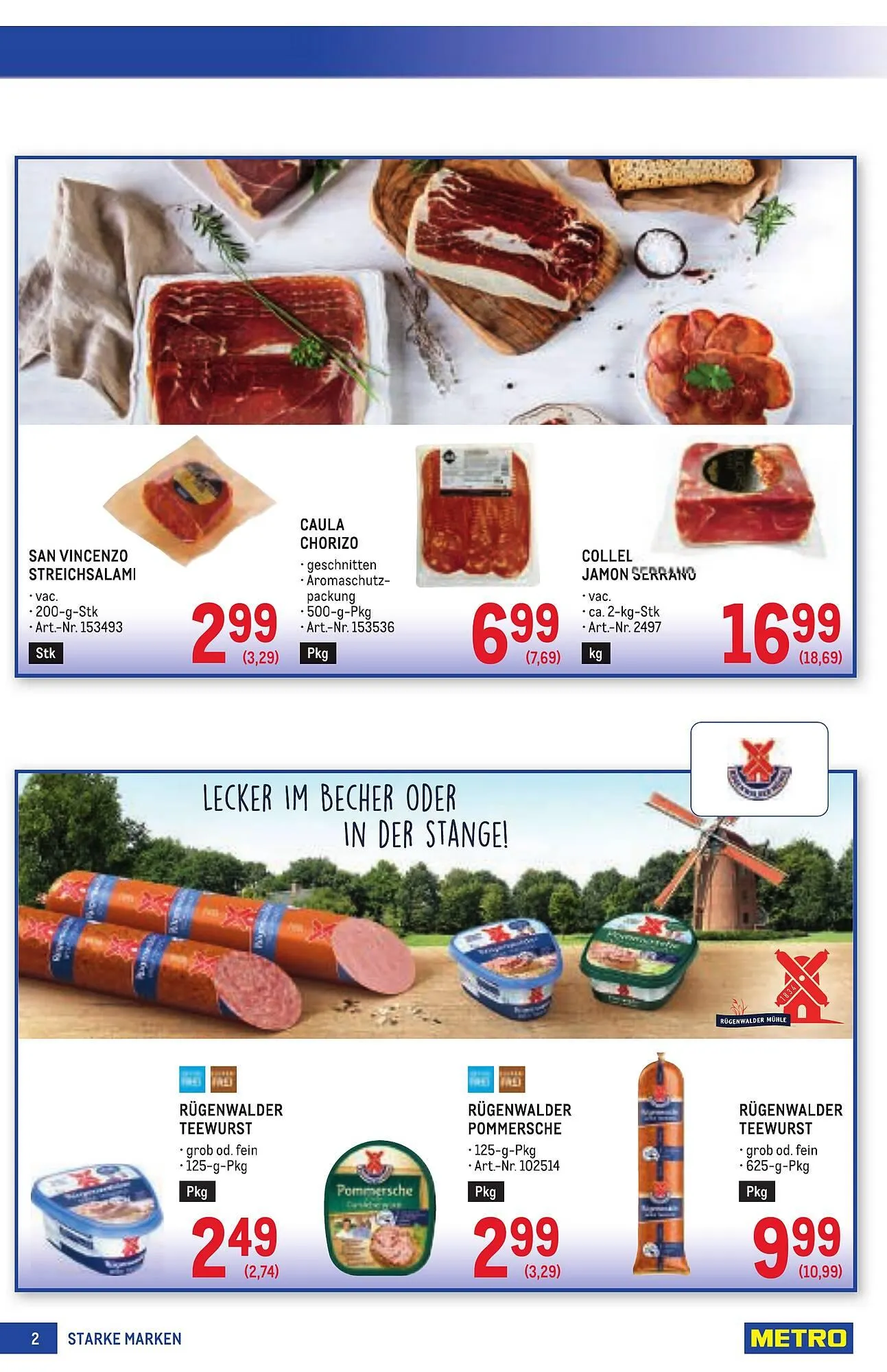 Metro Flugblatt von 16. April bis 29. April 2026 - Flugblätt seite  2