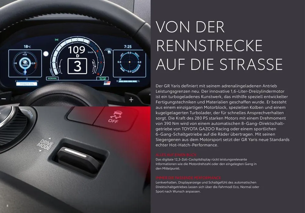 Toyota GR Yaris von 29. August bis 29. August 2025 - Flugblätt seite 8