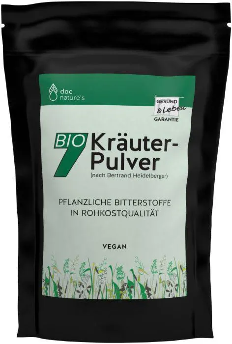 doc nature´s Bio 7-Kräuter-Pulver Nachfüllbeutel 150g