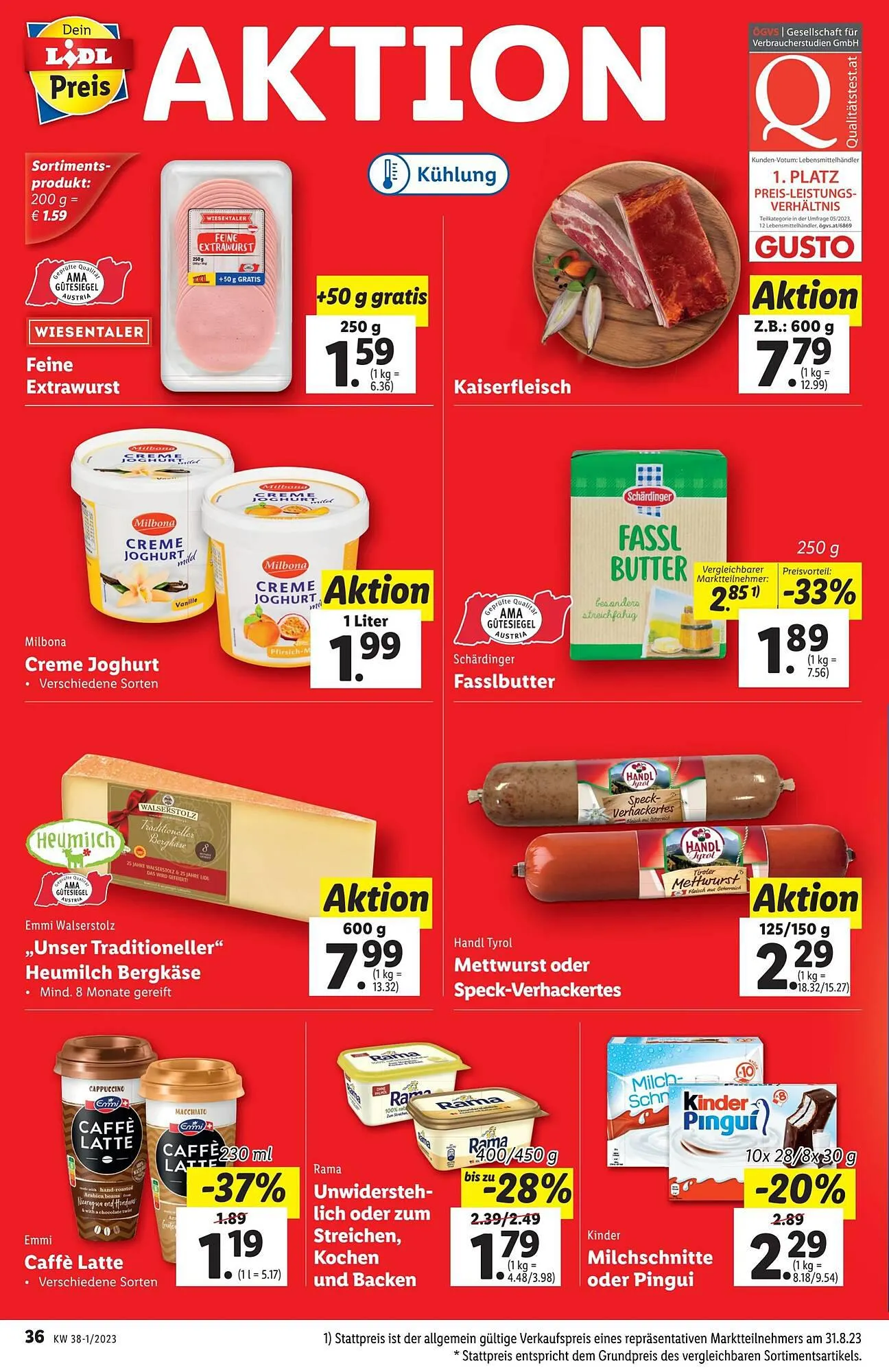 Lidl Flugblatt von 13. September bis 20. September 2023 - Flugblätt seite 36