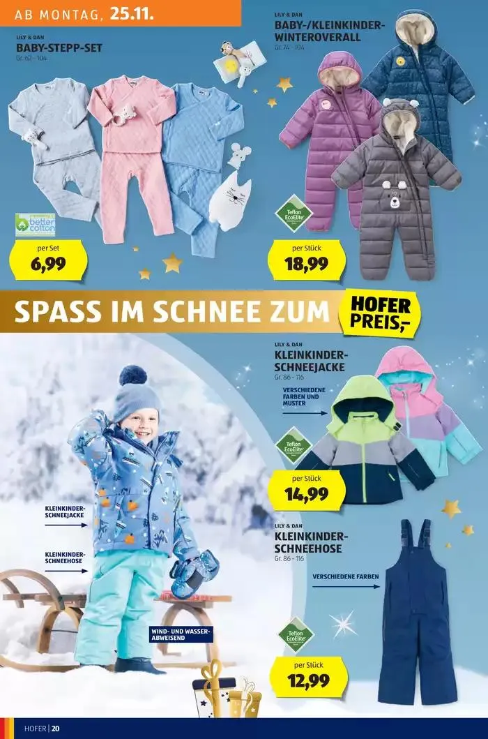 Blättern Sie online im HOFER Flugblatt von 20. November bis 4. Dezember 2024 - Flugblätt seite 24