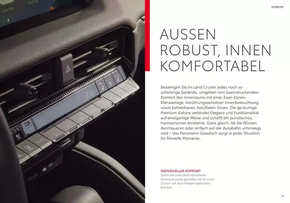 Toyota Land Cruiser von 12. Februar bis 12. Februar 2026 - Flugblätt seite  13