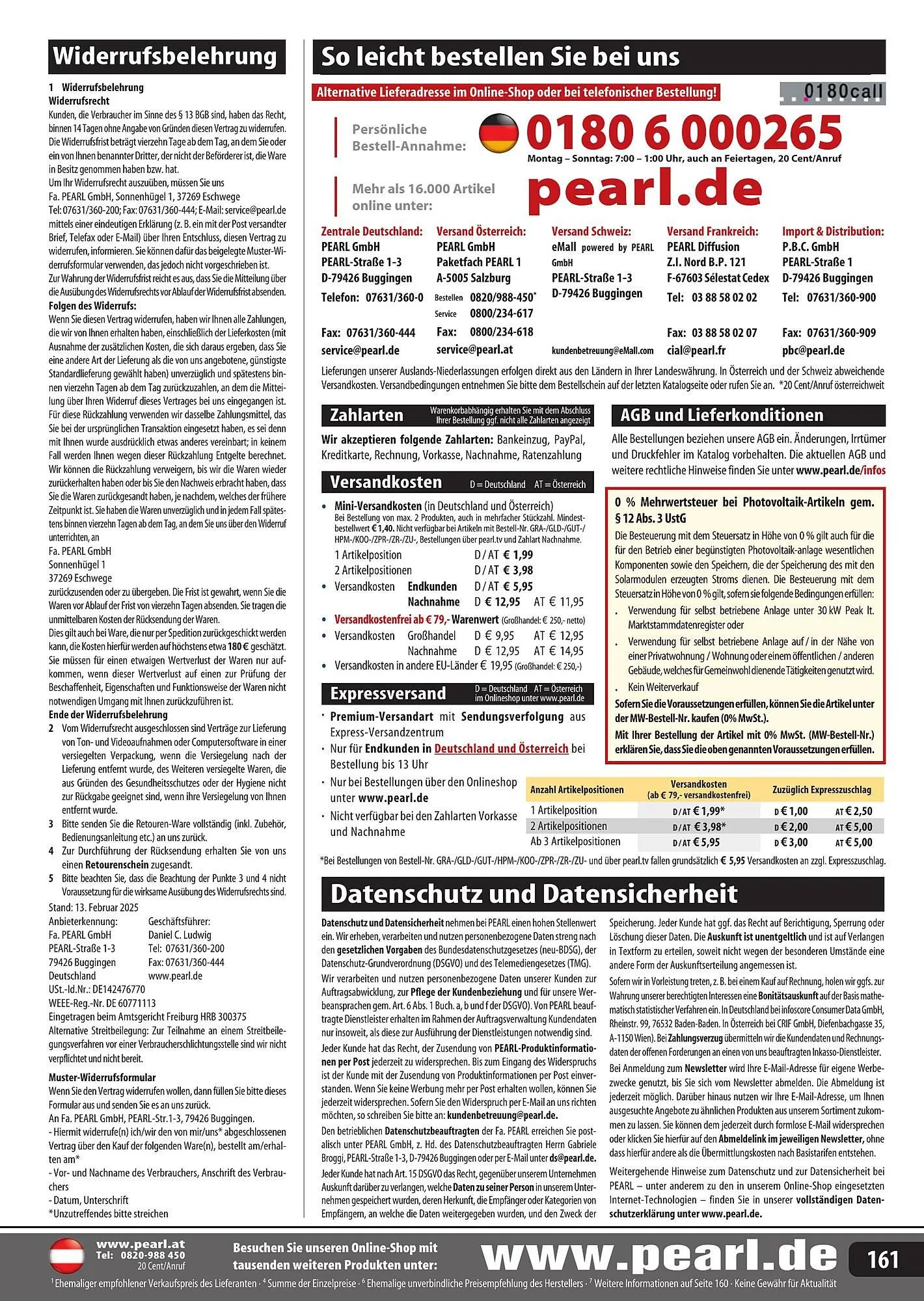 Pearl Flugblatt von 26. März bis 31. Mai 2026 - Flugblätt seite  161