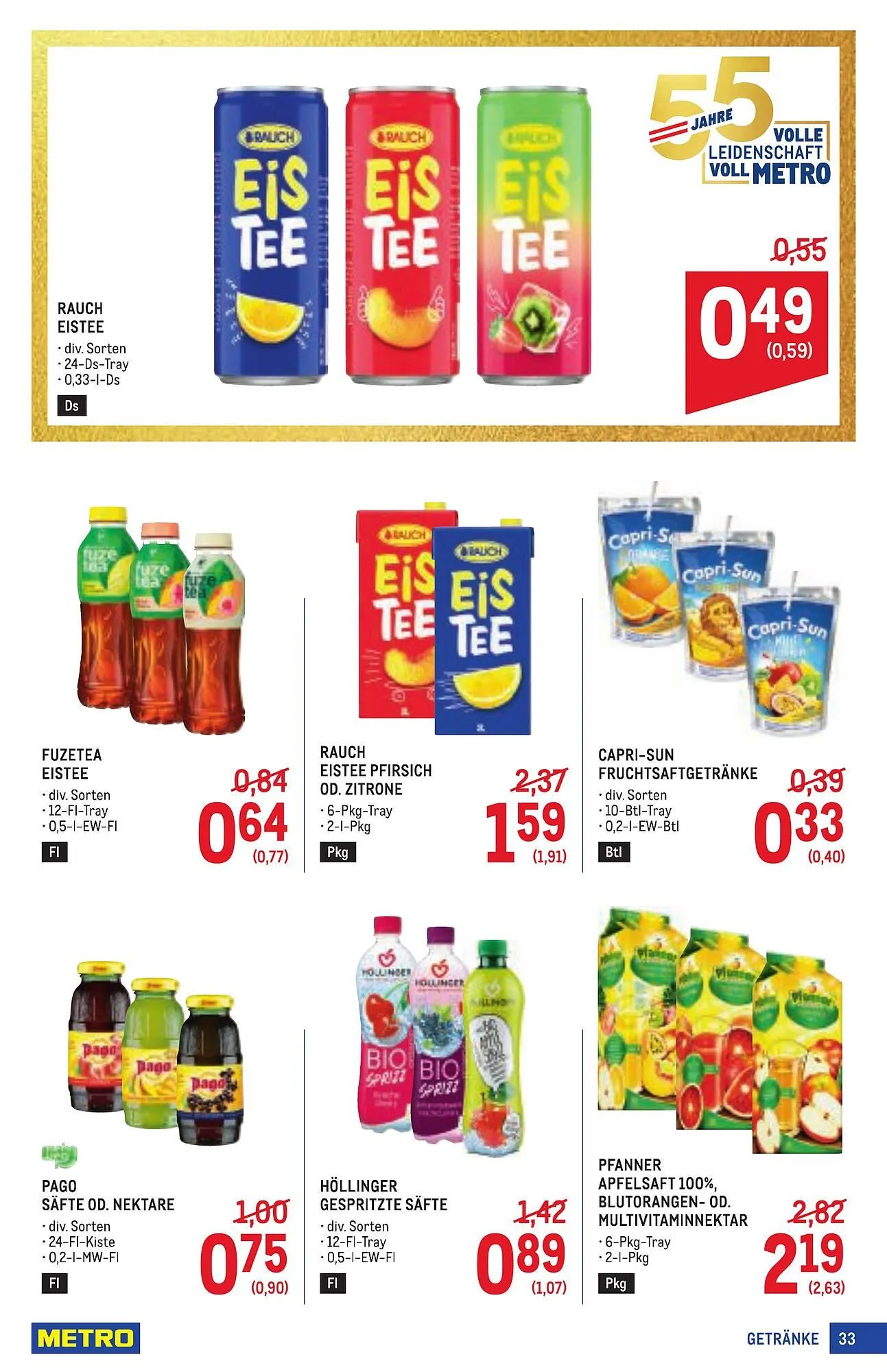 Metro Flugblatt von 16. April bis 29. April 2026 - Flugblätt seite  33