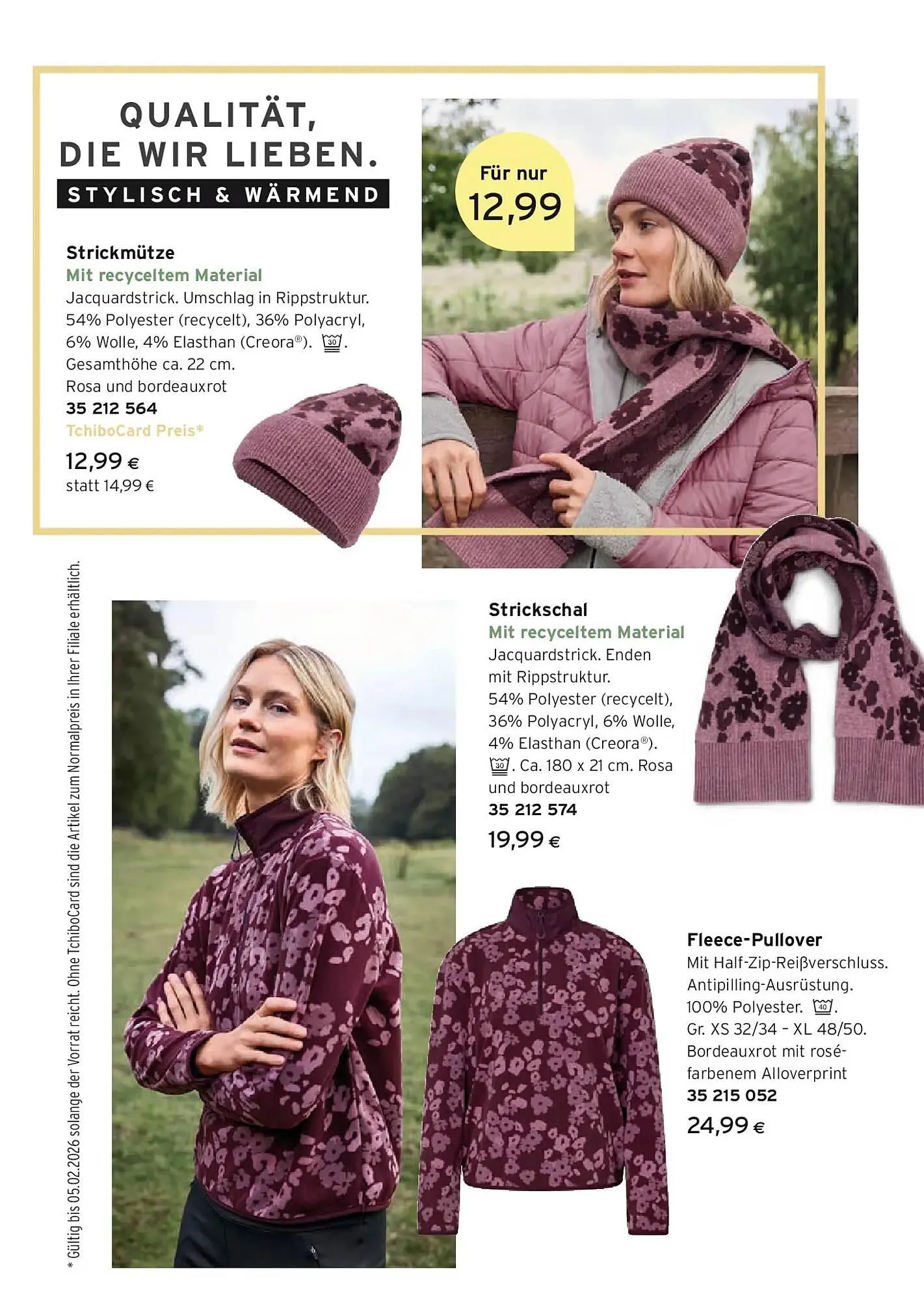 Tchibo Eduscho Flugblatt von 25. Dezember bis 7. Jänner 2026 - Flugblätt seite  5