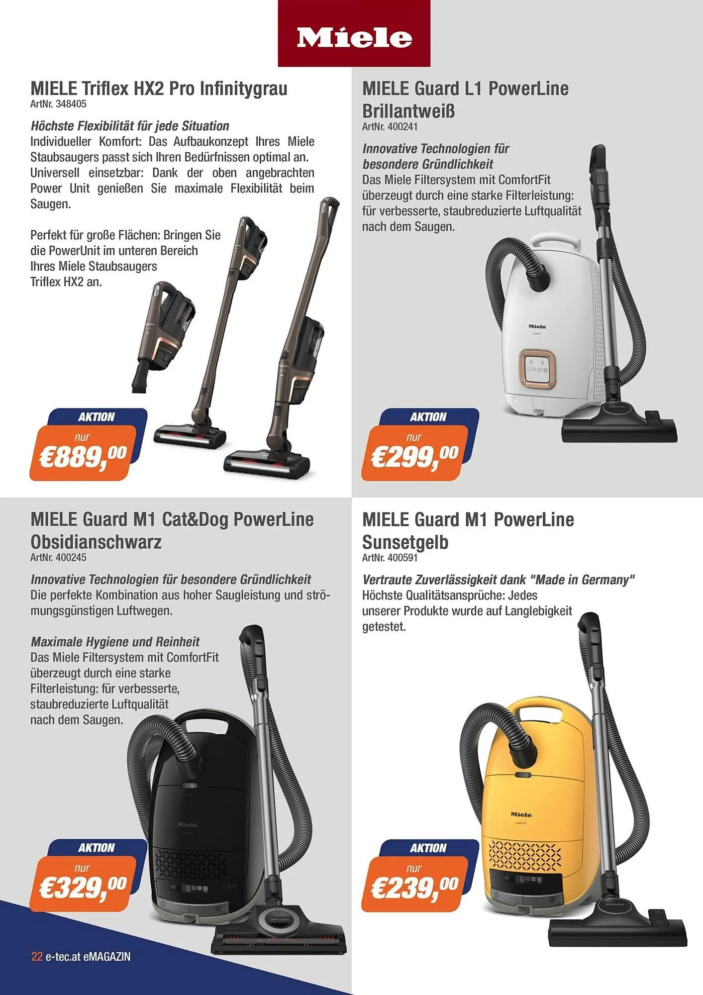 E-tec Flugblatt von 1. April bis 30. April 2026 - Flugblätt seite 22