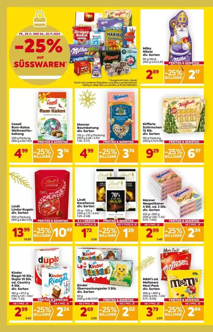 BILLA PLUS Flugblatt von 28. November bis 12. Dezember 2024 - Flugblätt seite  2