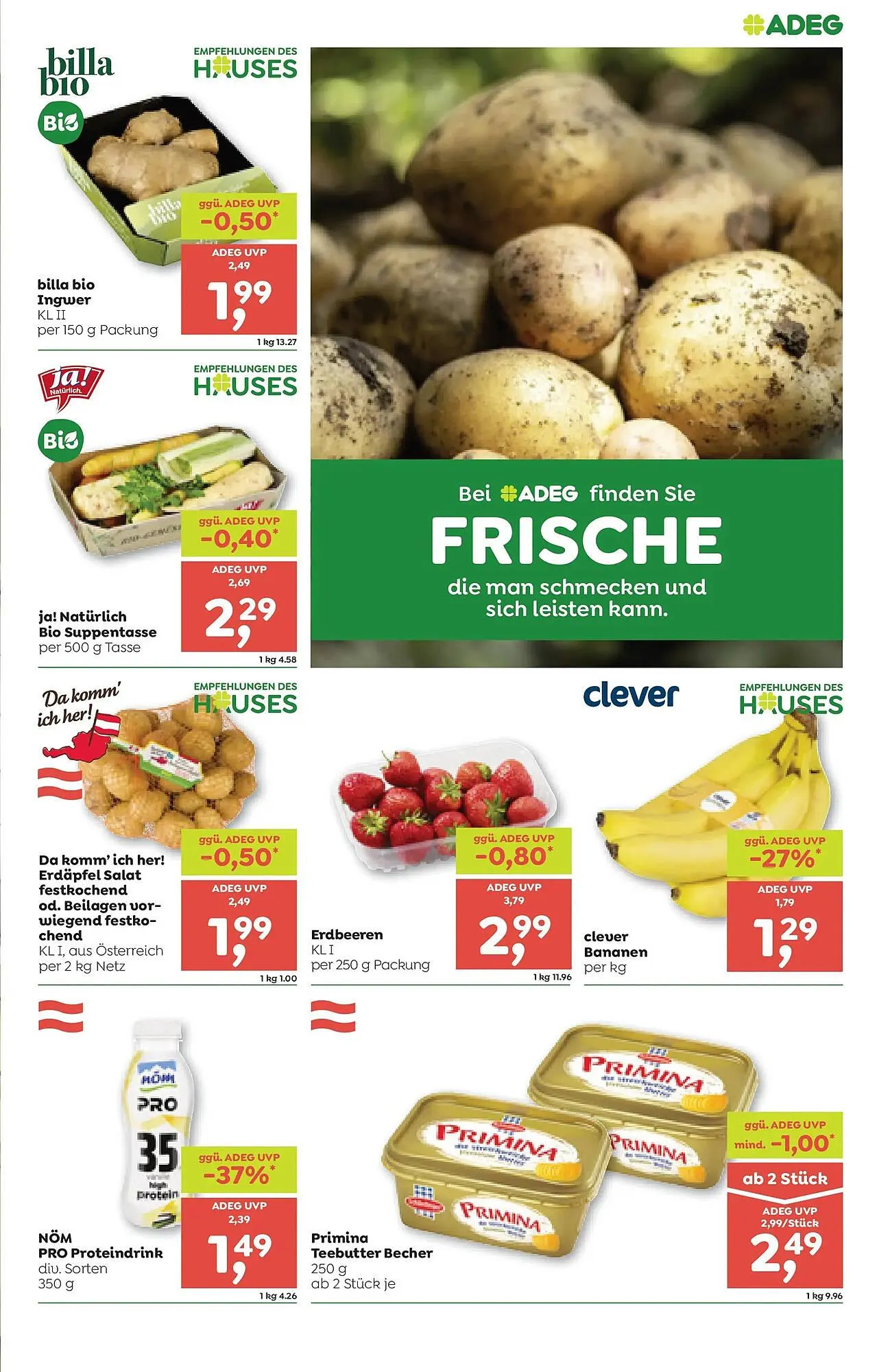 ADEG Flugblatt von 8. Jänner bis 14. Jänner 2026 - Flugblätt seite  3