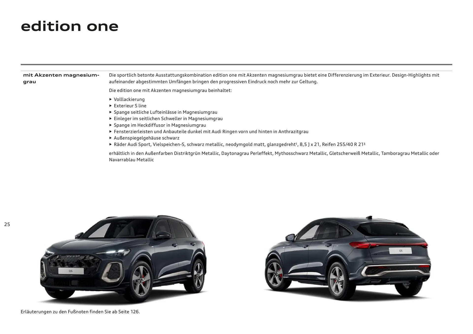 Audi Flugblatt von 20. November bis 22. Juli 2026 - Flugblätt seite  25