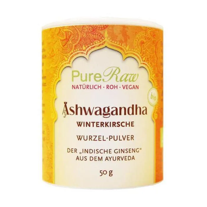 PureRaw Ashwagandha Pulver 50g
