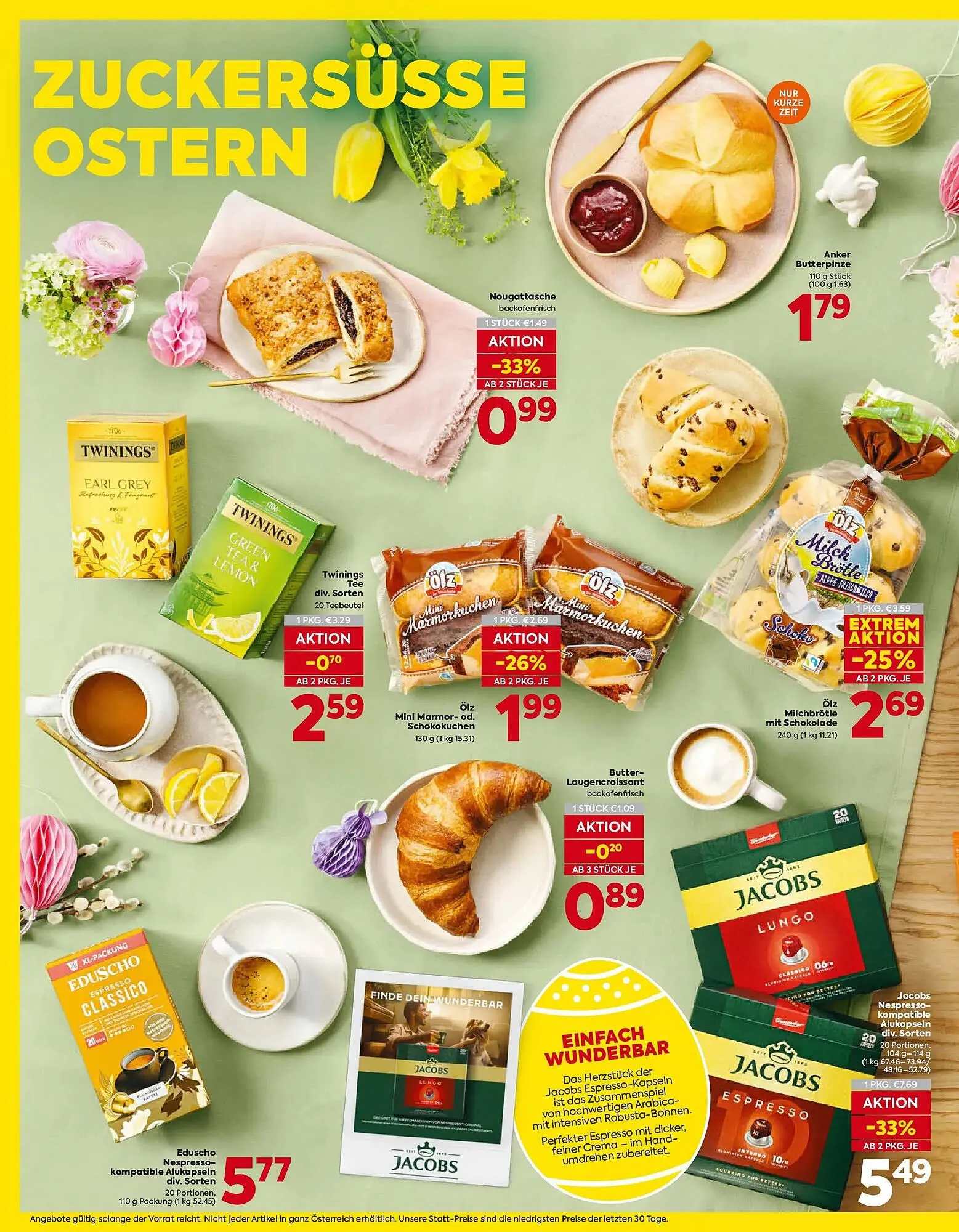 Billa Flugblatt von 26. März bis 4. April 2026 - Flugblätt seite  14