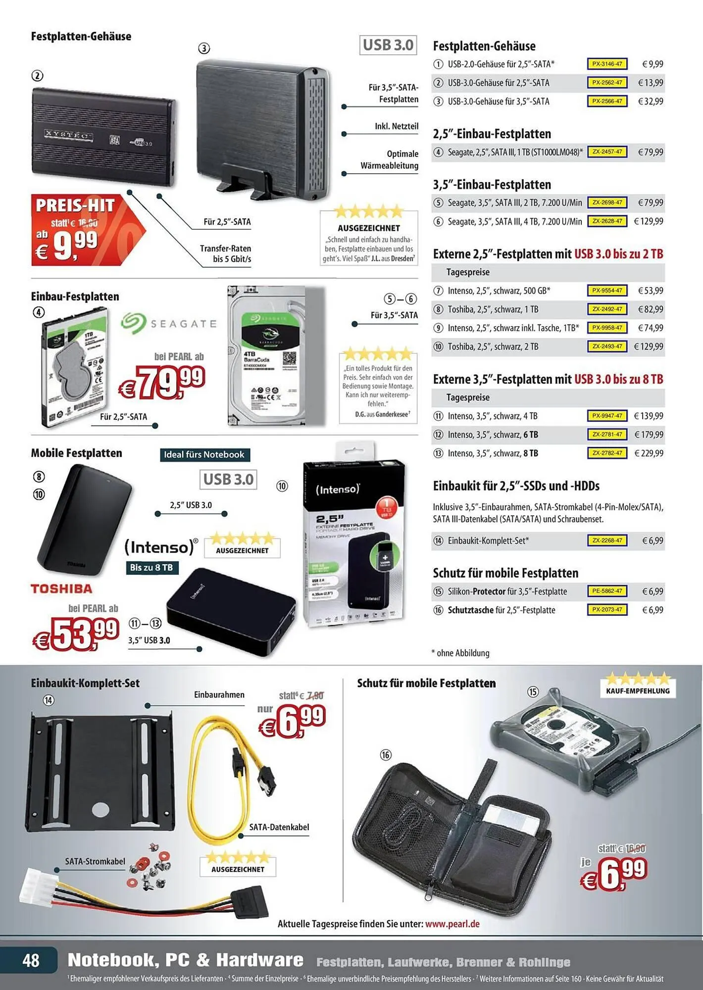 Pearl Flugblatt von 31. August bis 28. September 2024 - Flugblätt seite 48
