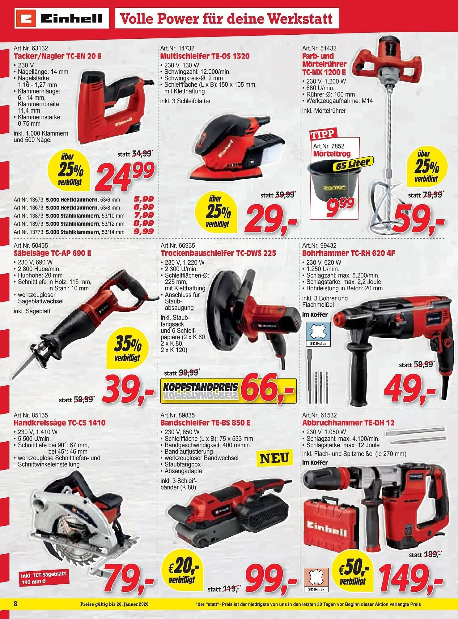 Zgonc Flugblatt von 1. Jänner bis 26. Jänner 2026 - Flugblätt seite  8