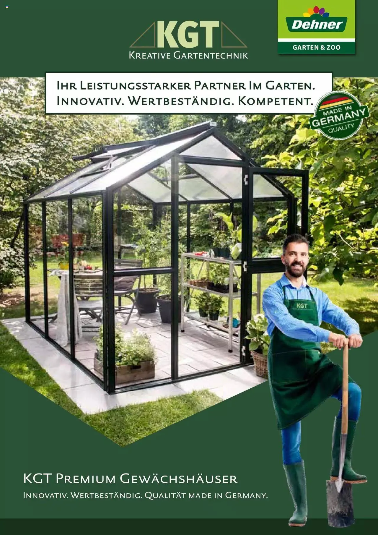 Dehner - KGT Premium Gewächshäuser - 0