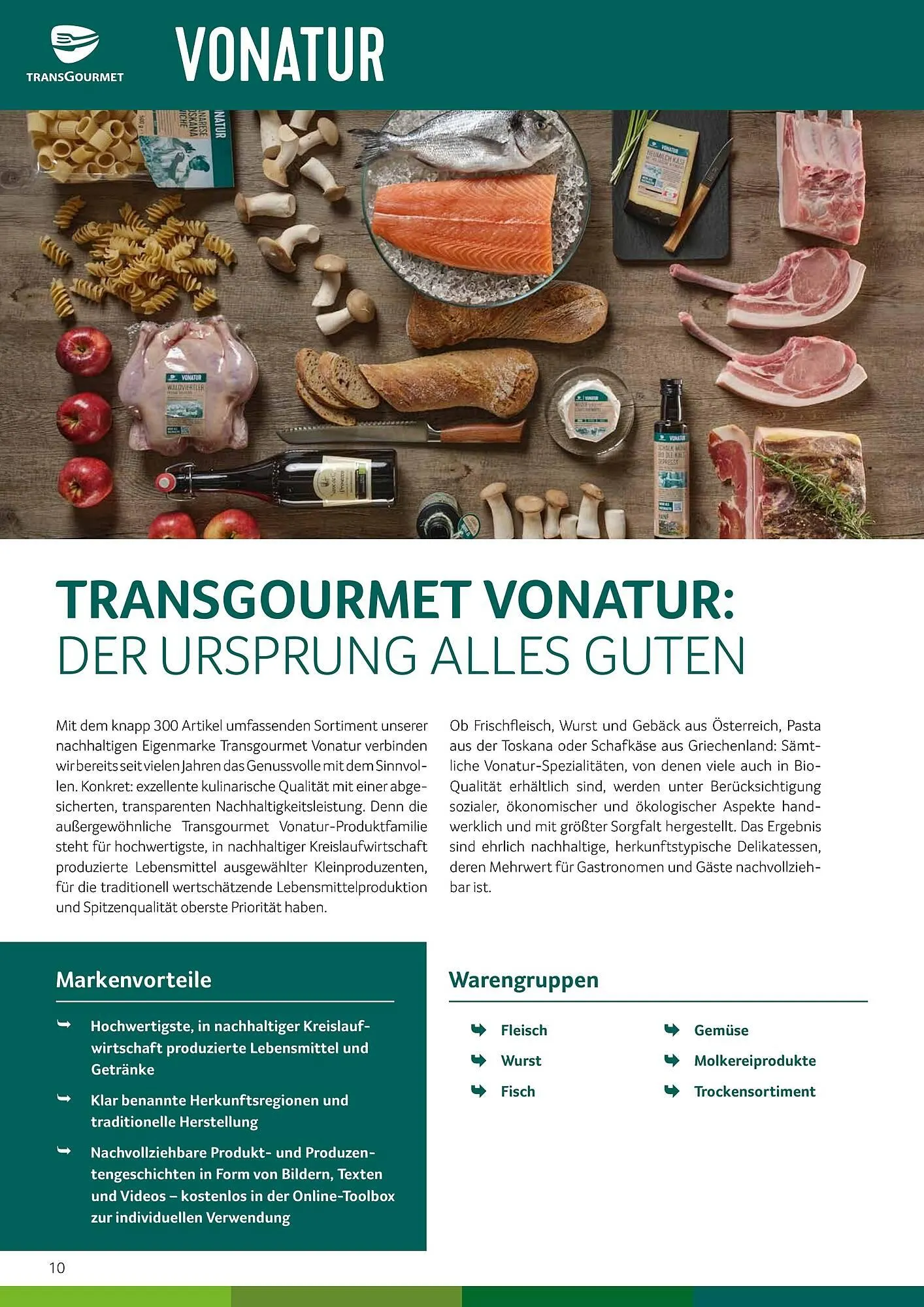 Transgourmet Flugblatt von 25. Februar bis 31. Dezember 2025 - Flugblätt seite  10
