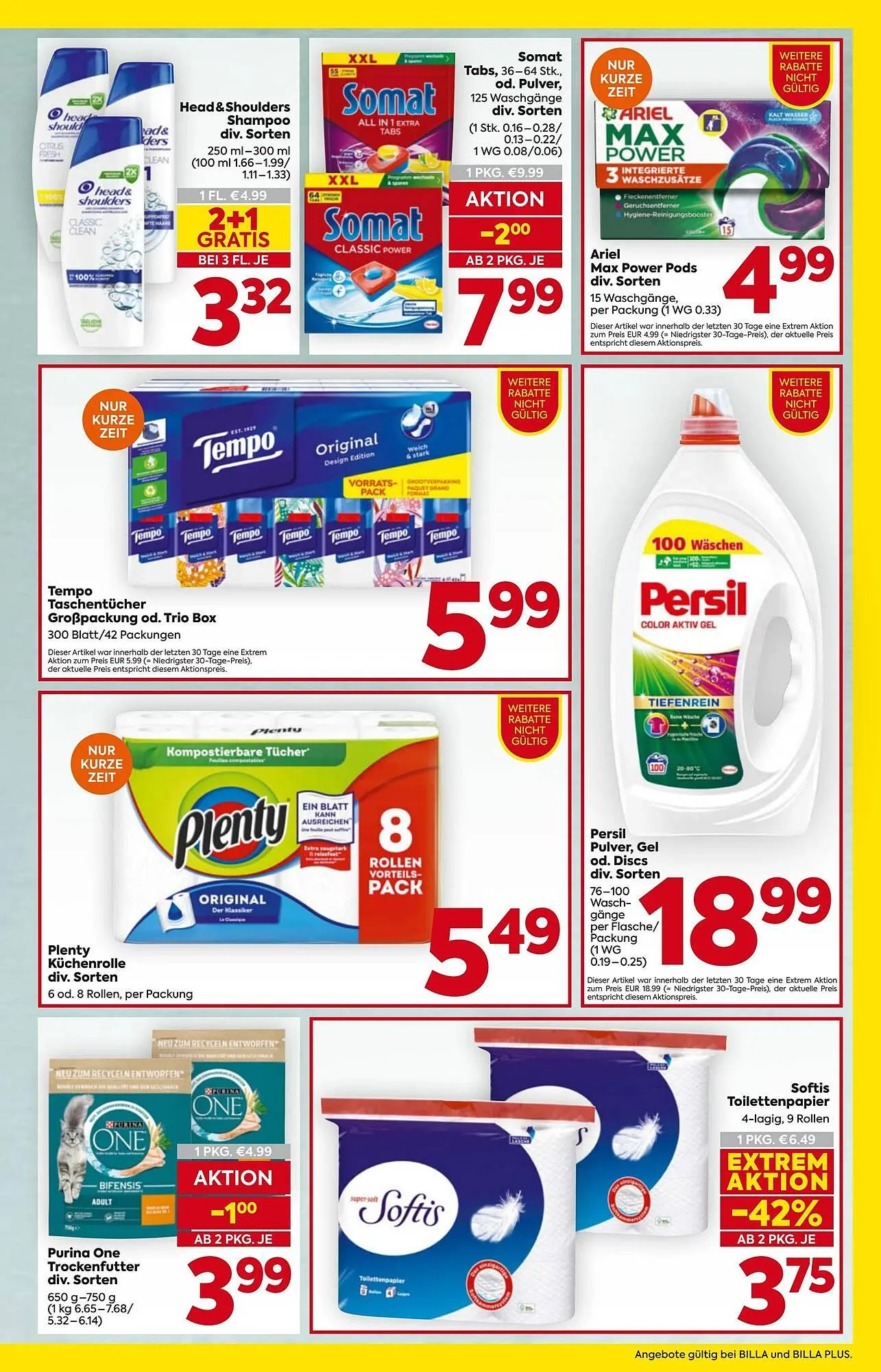 Billa Flugblatt von 5. März bis 11. März 2026 - Flugblätt seite  15