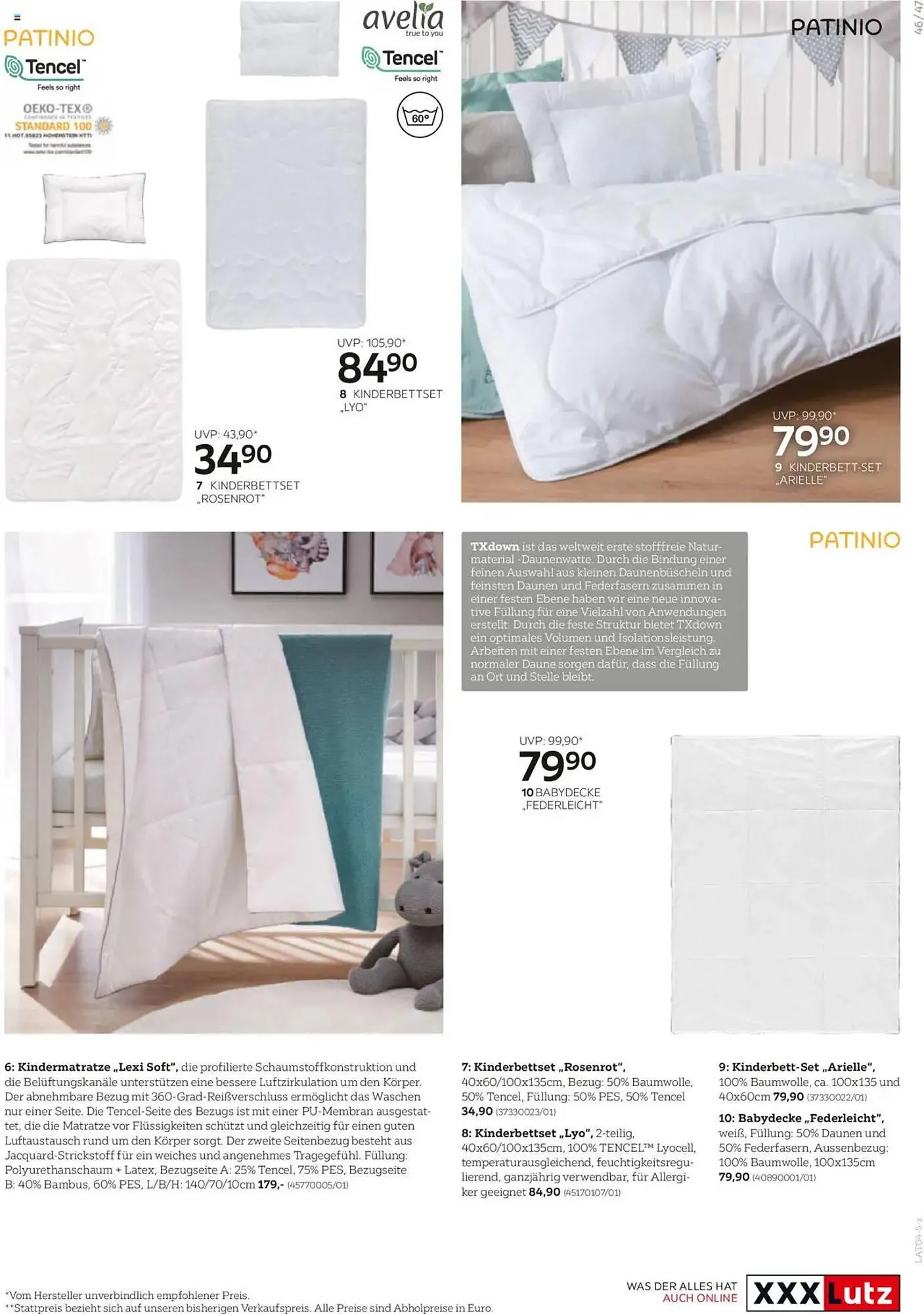 XXXLutz Flugblatt von 13. März bis 31. Dezember 2025 - Flugblätt seite  47