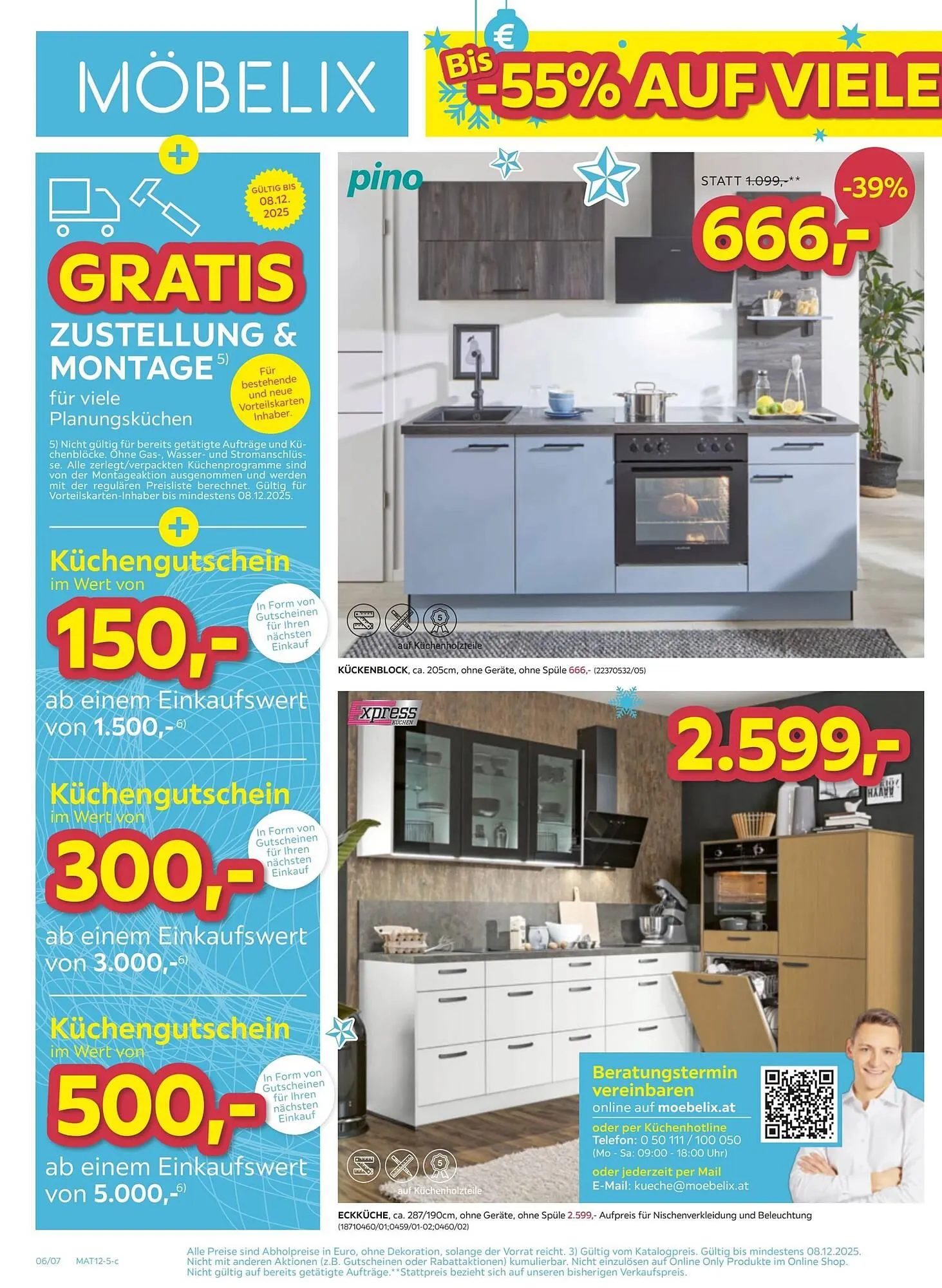 Möbelix Prospekt von 2. Dezember bis 8. Dezember 2025 - Flugblätt seite  6