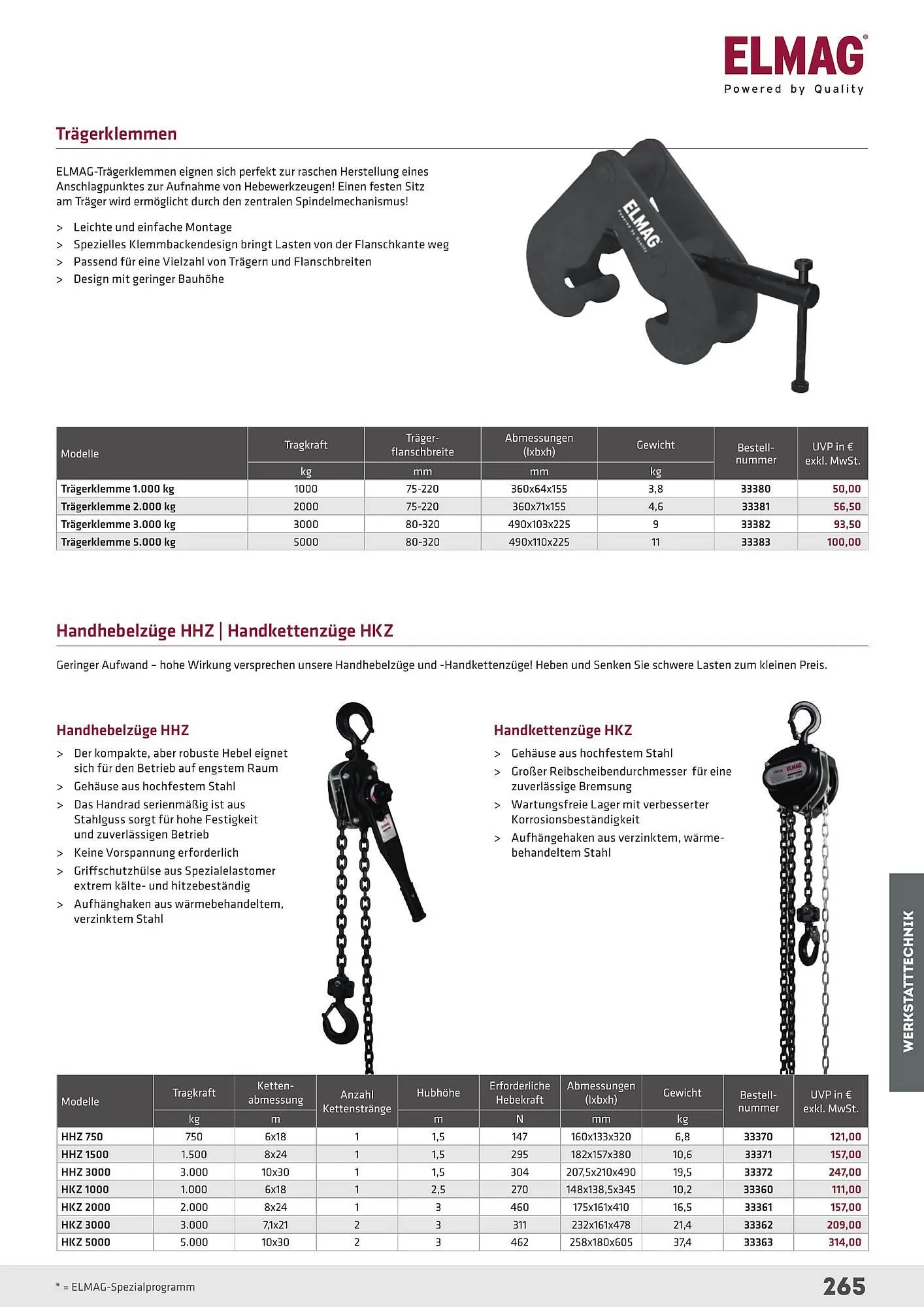 Salzburger Lagerhaus Flugblatt von 23. April bis 31. Dezember 2025 - Flugblätt seite  265