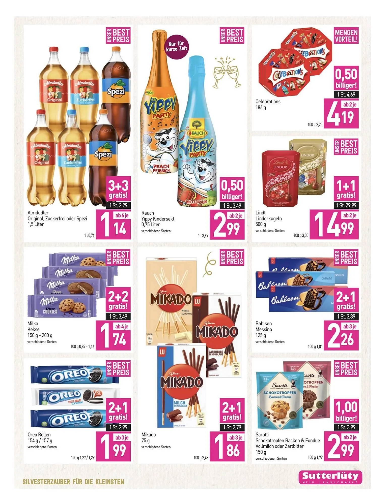 Sutterlüty Flugblatt von 27. Dezember bis 31. Dezember 2025 - Flugblätt seite 25