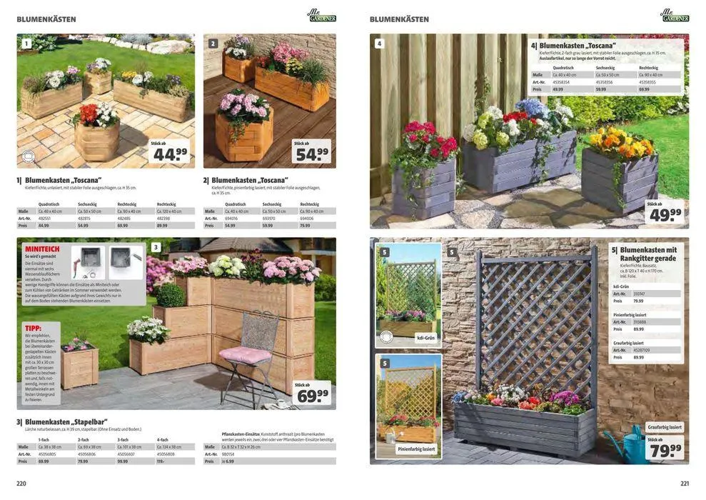 GARTENJAHR KATALOG 2024 von 8. März bis 31. Dezember 2024 - Flugblätt seite  13