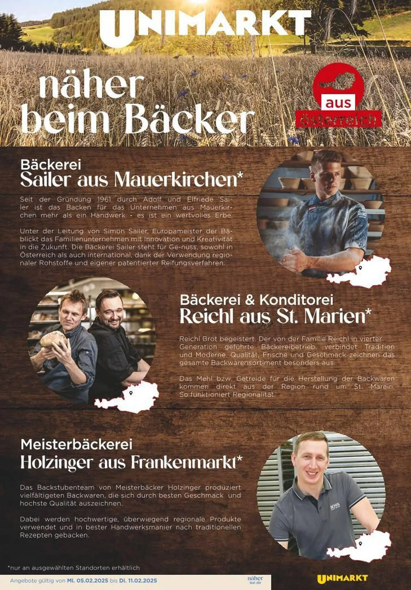 Unimarkt Flugblatt von 5. Februar bis 11. Februar 2025 - Flugblätt seite 7