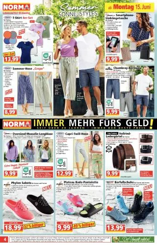 Norma Flugblatt von 15. Juni bis 21. Juni 2026 - Flugblätt seite 4
