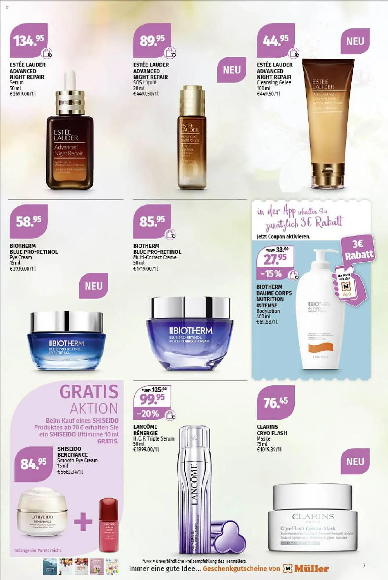 Müller Flugblatt von 4. September bis 16. September 2023 - Flugblätt seite 7