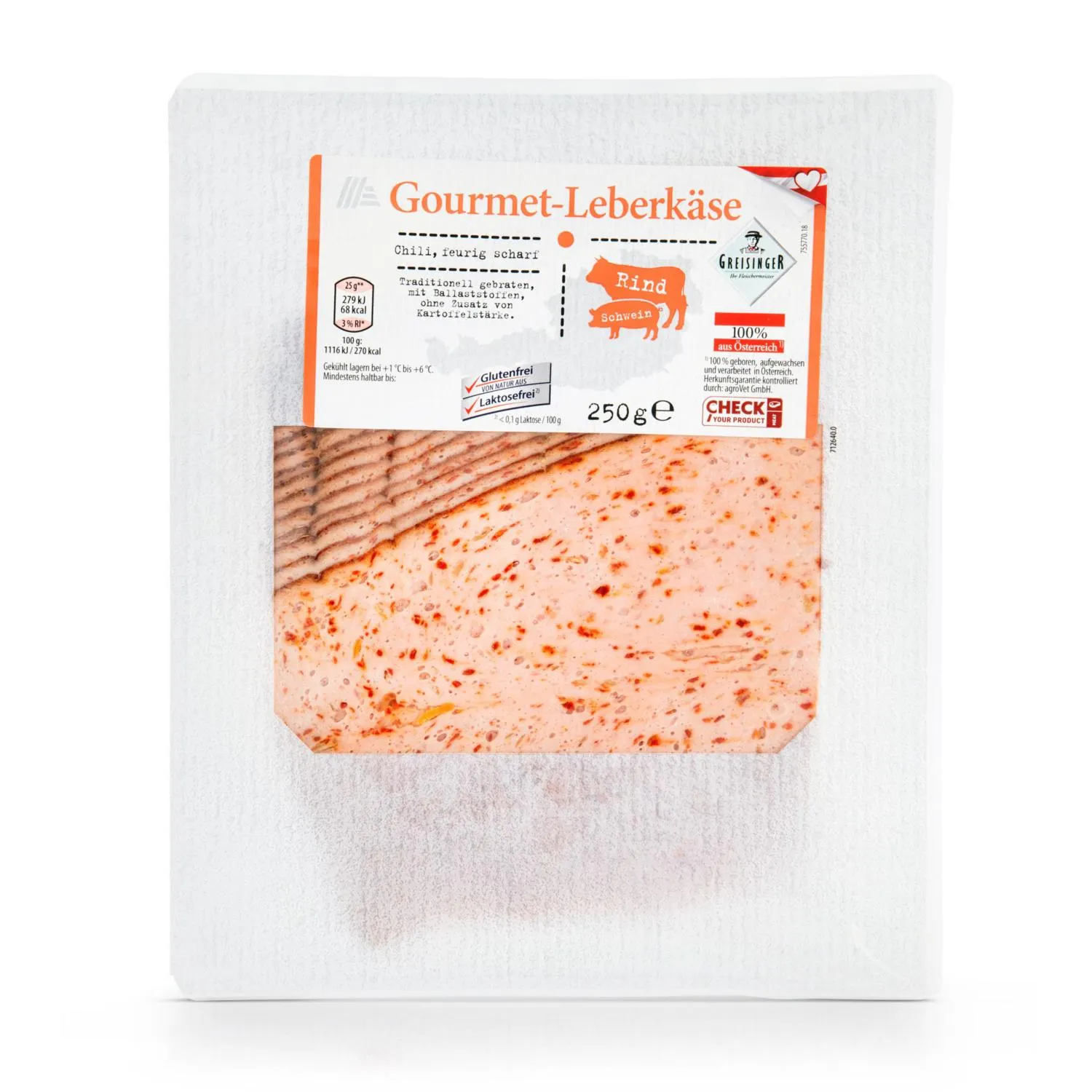Gourmet Leberkäse, Chili