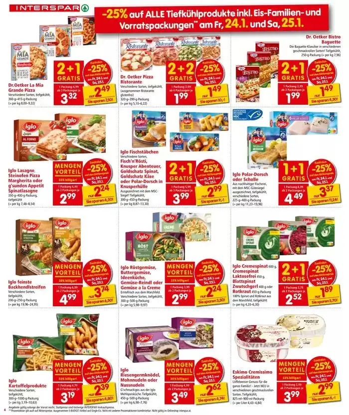 Sonderangebote für Sie von 22. Jänner bis 5. Februar 2025 - Flugblätt seite 4