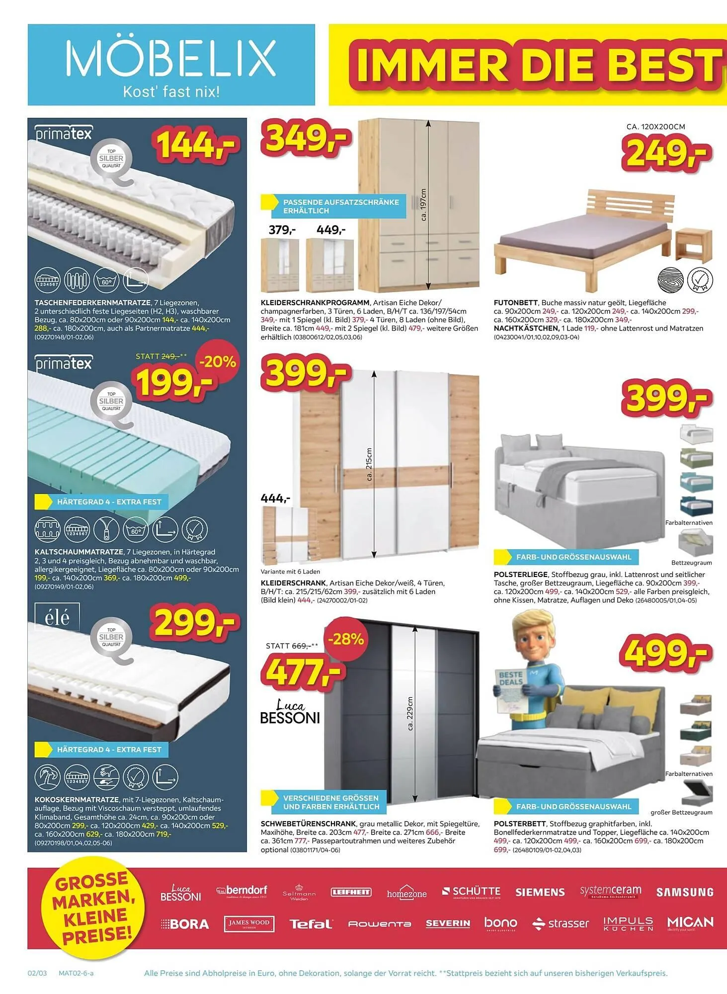 Möbelix Prospekt von 27. Jänner bis 2. Februar 2026 - Flugblätt seite 2