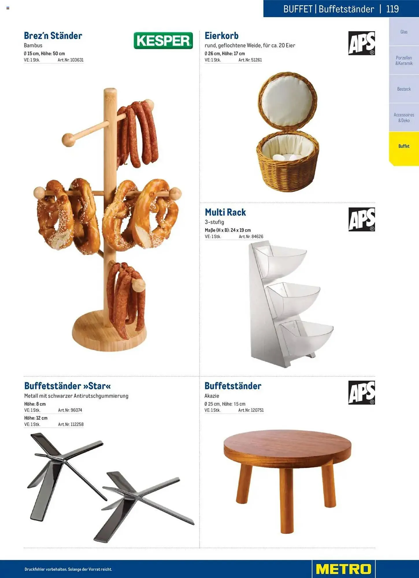 Metro Flugblatt von 2. Dezember bis 31. Dezember 2025 - Flugblätt seite  119