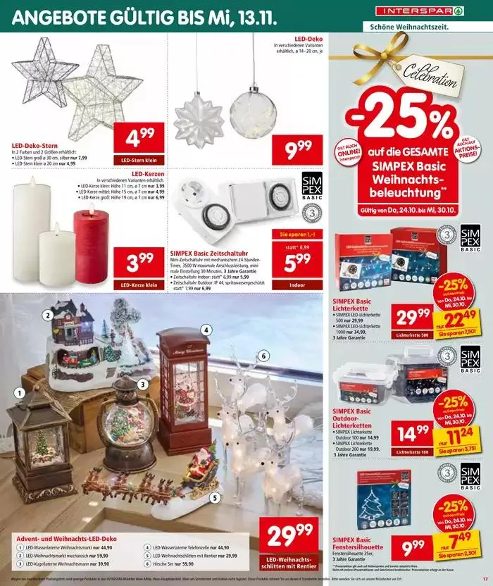 Top-Deals und Rabatte von 22. Oktober bis 5. November 2024 - Flugblätt seite 17