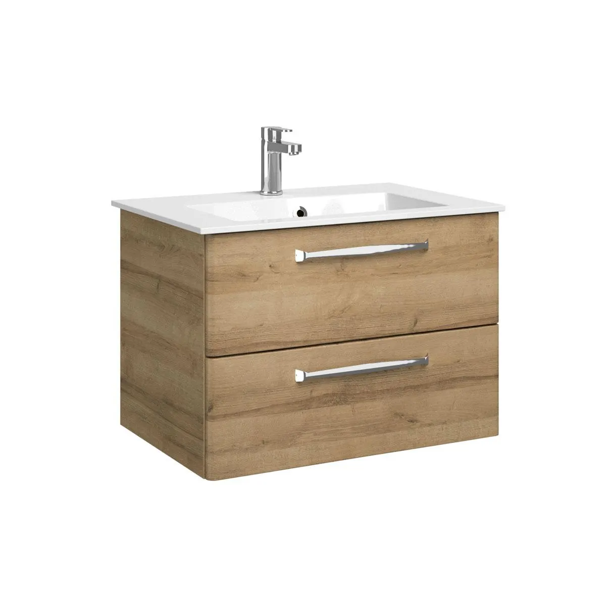 Pelipal Waschtischunterschrank Trentino Eiche 75 x 51 x 49 cm