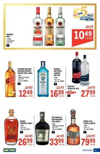 METRO Flugblatt - Metro profi von 20. August bis 2. September 2026 - Flugblätt seite  39