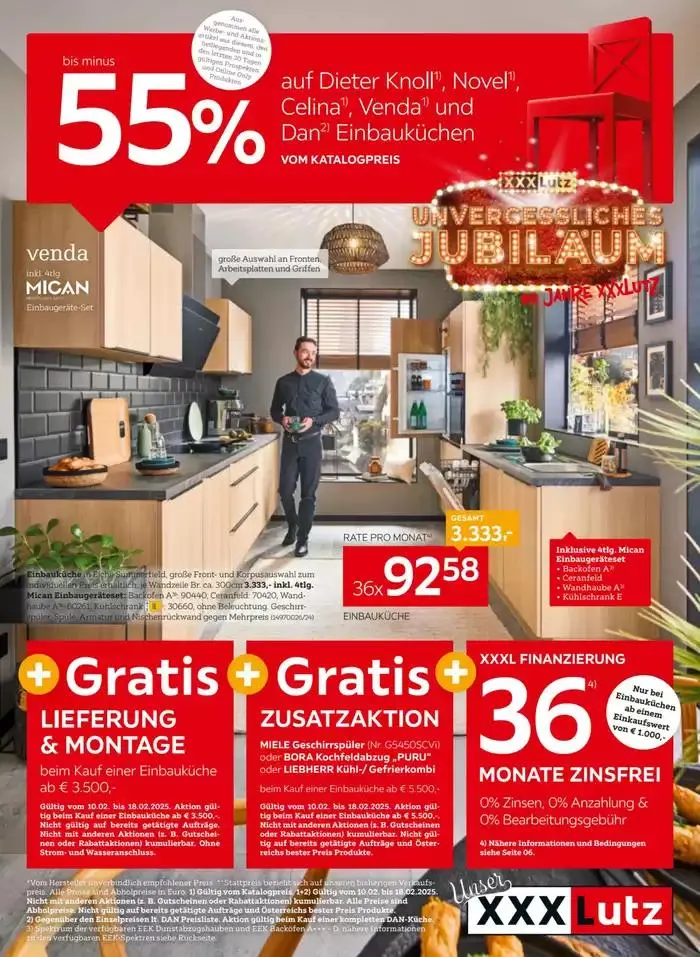 XXXLutz flugblatt von 11. Februar bis 18. Februar 2025 - Flugblätt seite  17