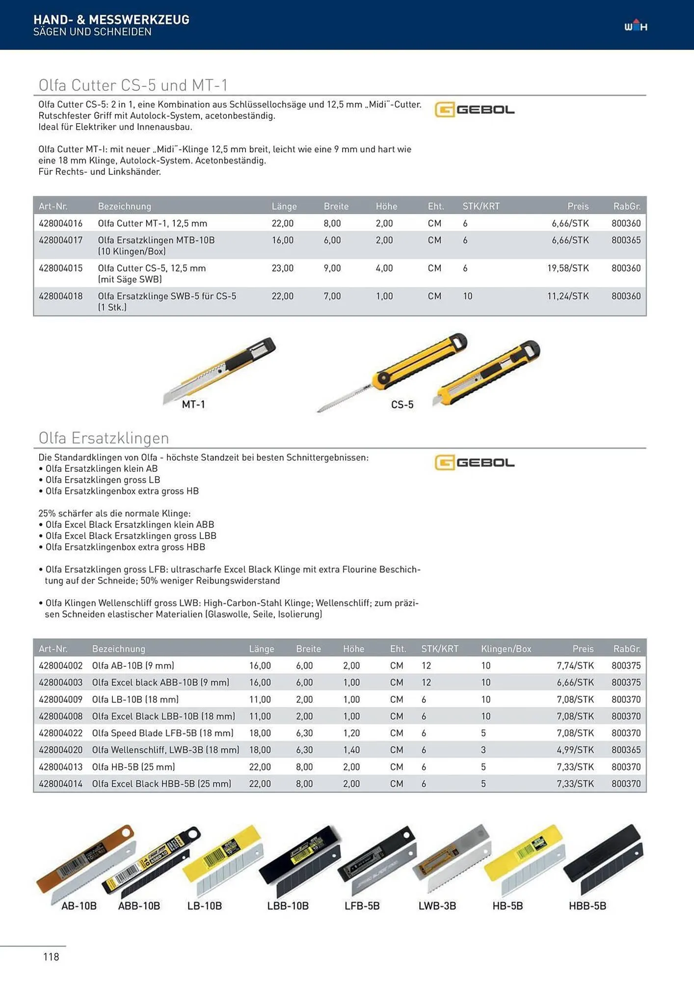 Würth Flugblatt von 22. Februar bis 31. Dezember 2024 - Flugblätt seite 118