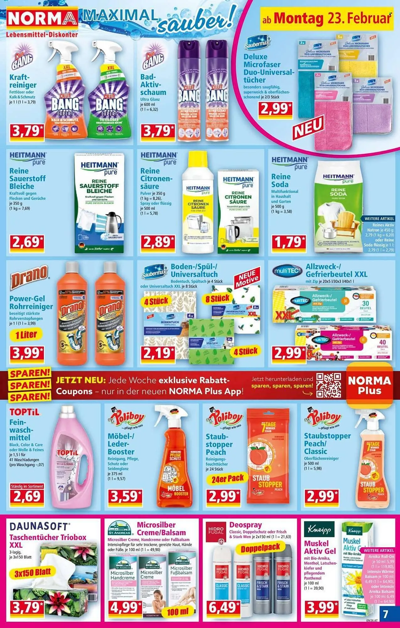 Norma Prospekt von 23. Februar bis 28. Februar 2026 - Flugblätt seite  7