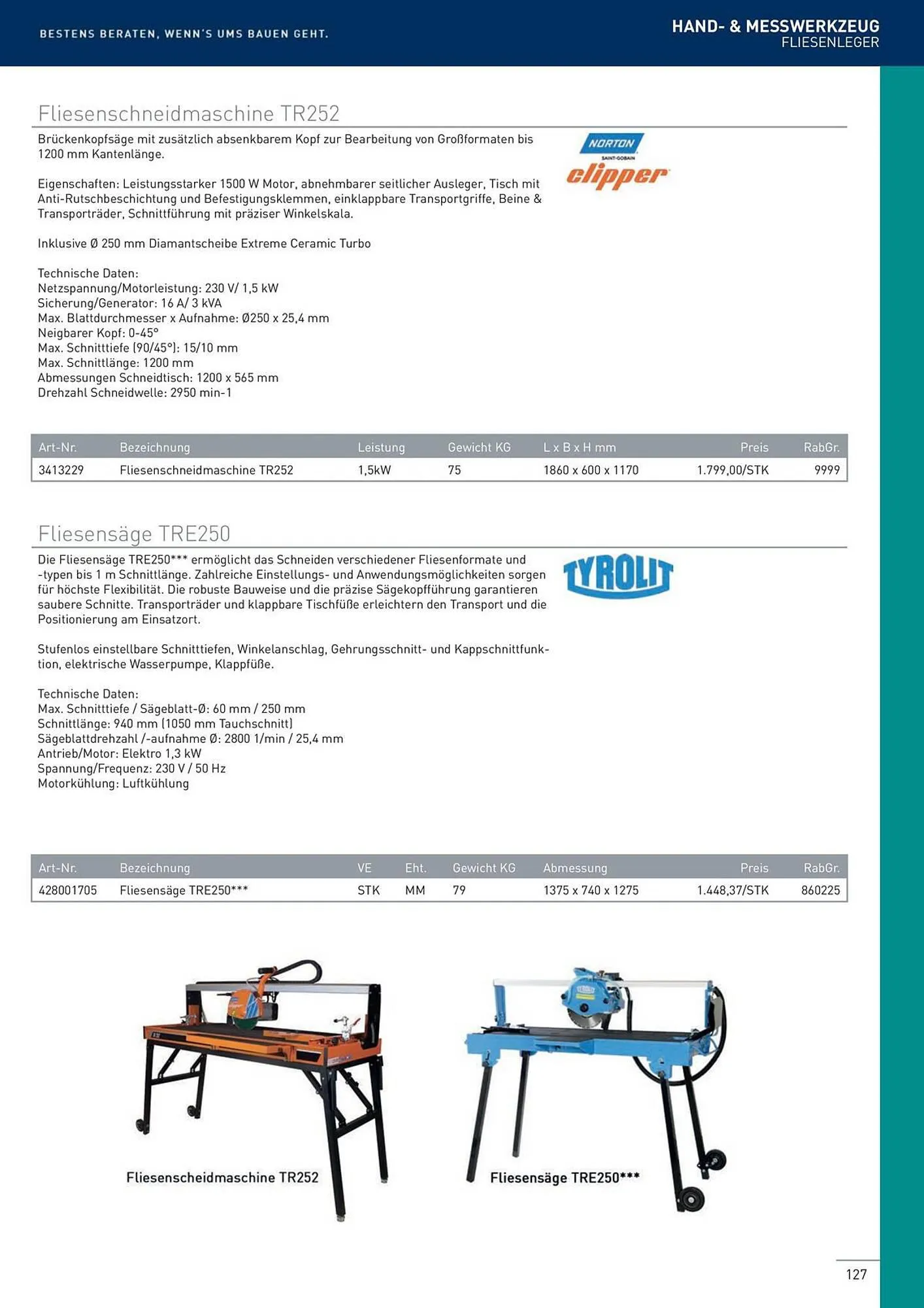 Würth Flugblatt von 22. Februar bis 31. Dezember 2024 - Flugblätt seite 127