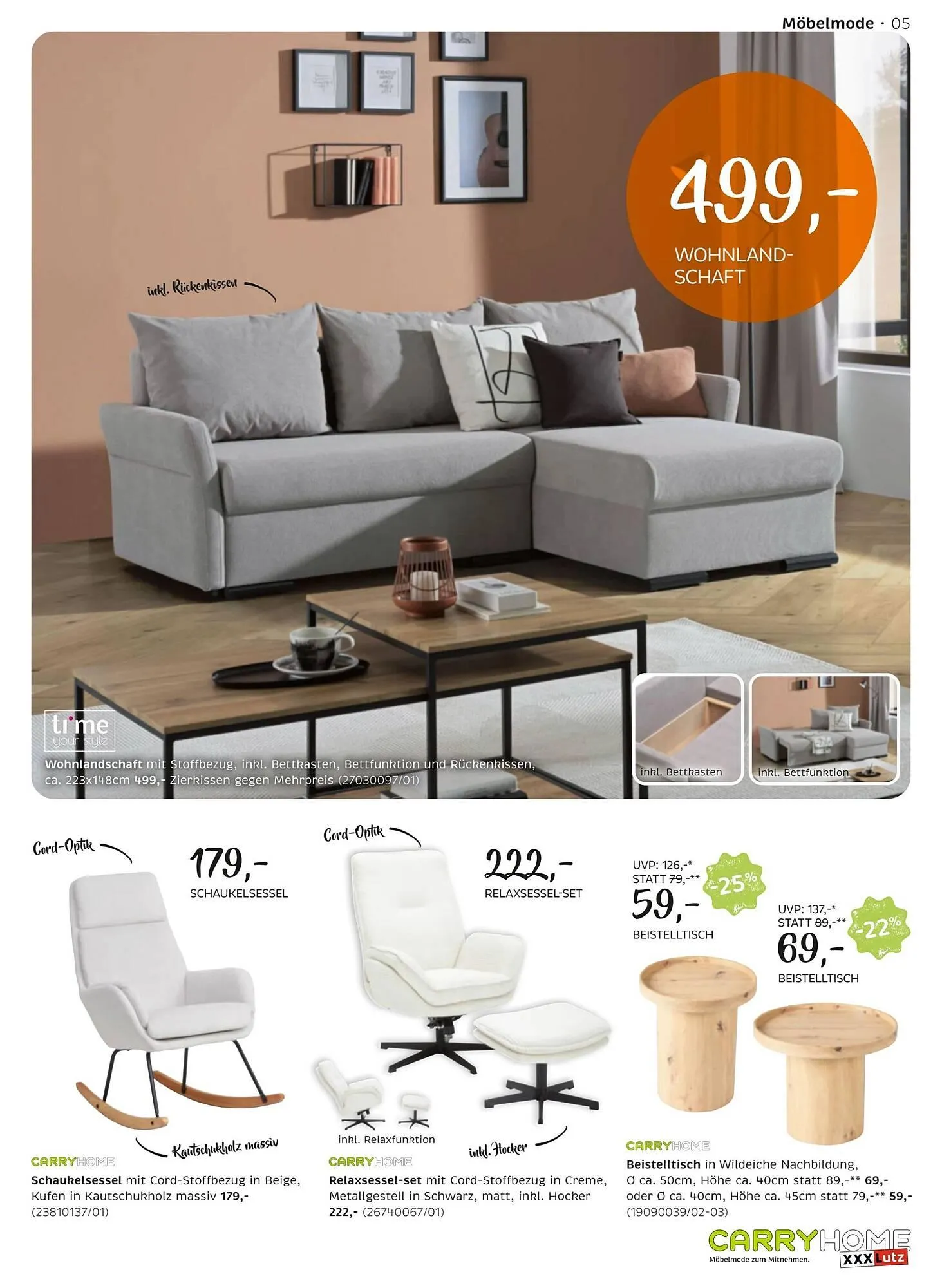 XXXLutz Prospekt von 4. November bis 18. November 2025 - Flugblätt seite 5