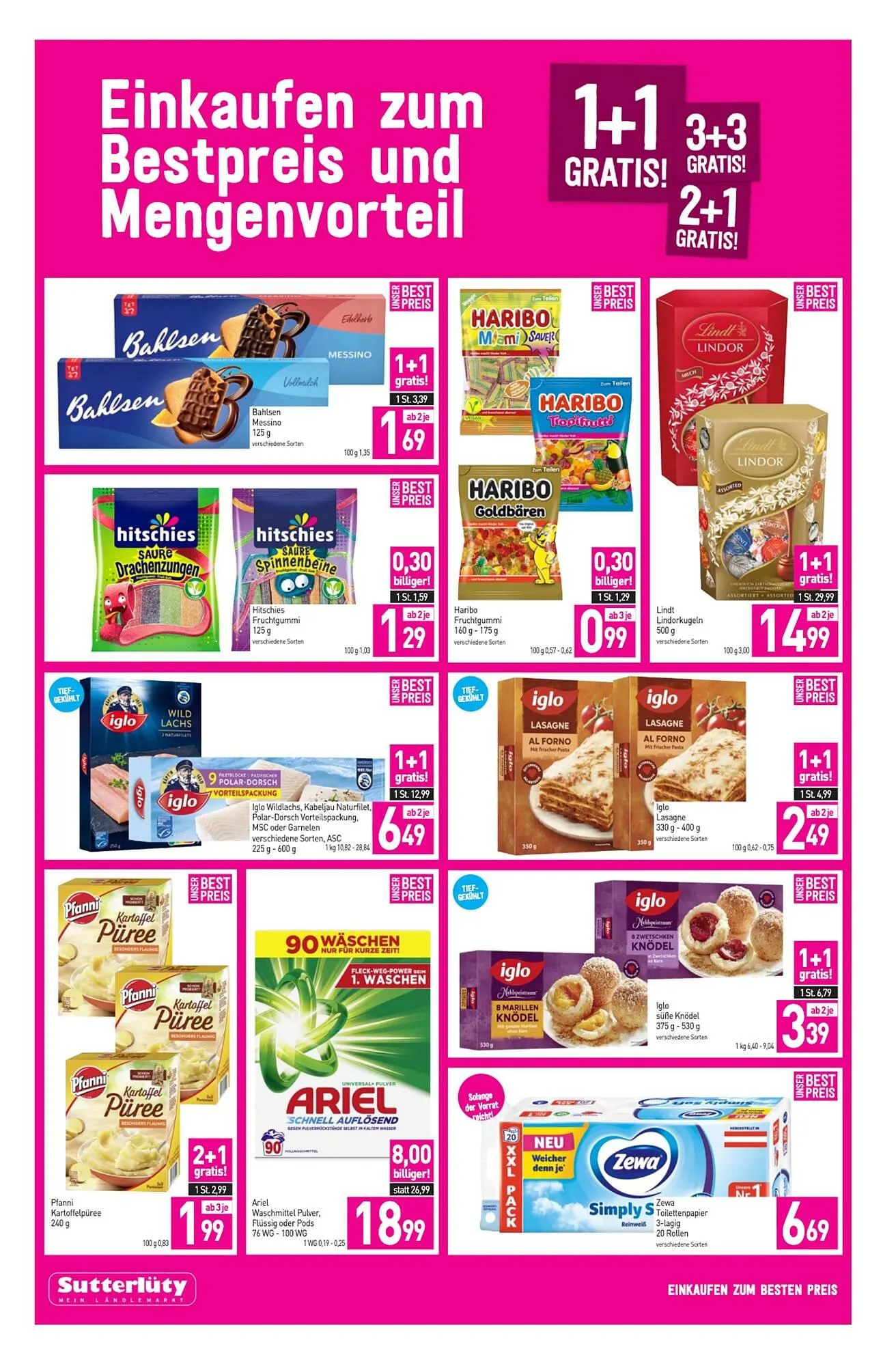 Sutterlüty Flugblatt von 19. Februar bis 25. Februar 2026 - Flugblätt seite 4