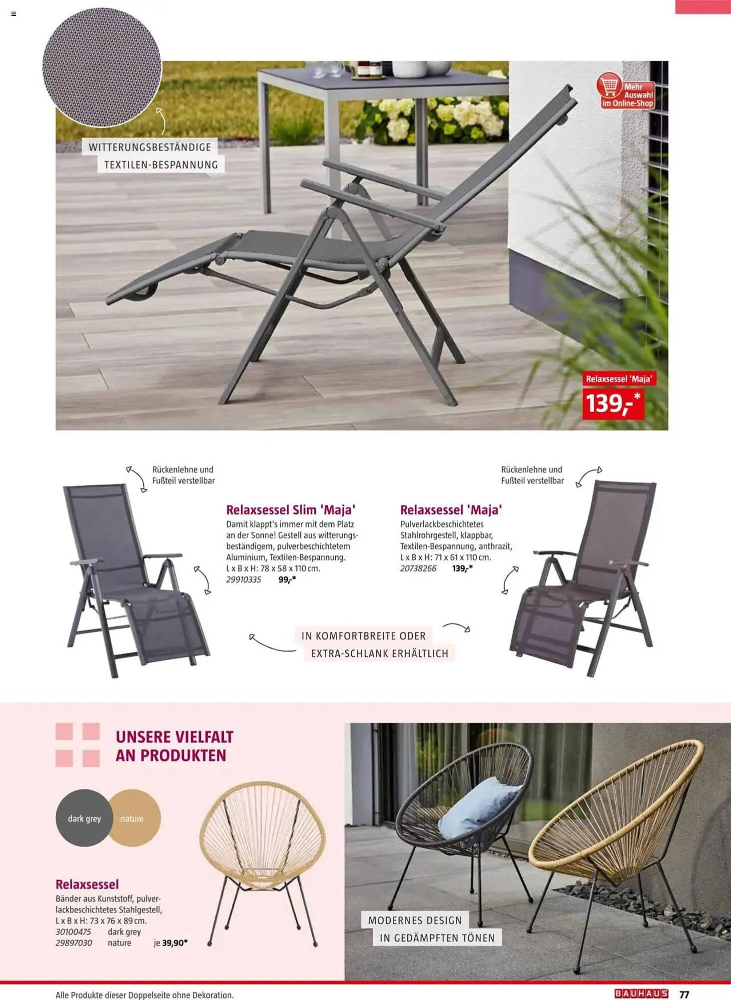 Bauhaus Flugblatt von 4. März bis 4. Jänner 2026 - Flugblätt seite  77