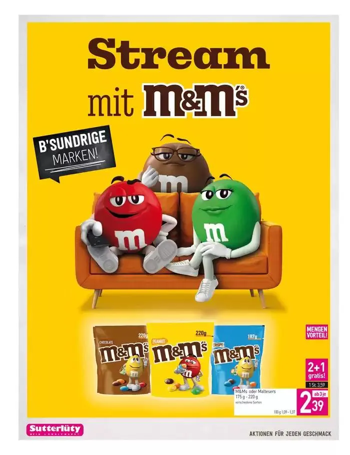 Sutterlüty flugblatt von 7. November bis 13. November 2024 - Flugblätt seite  20