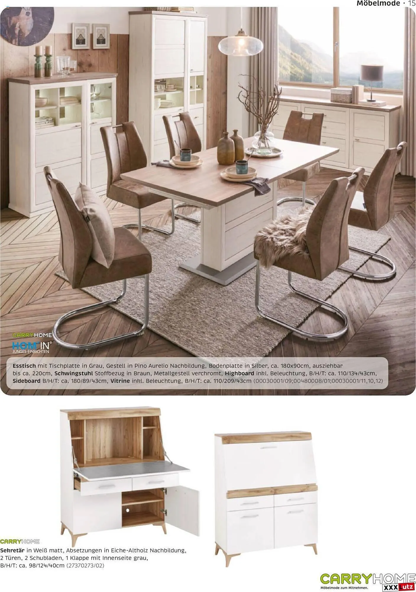 XXXLutz Flugblatt von 5. Juli bis 31. Mai 2024 - Flugblätt seite 15