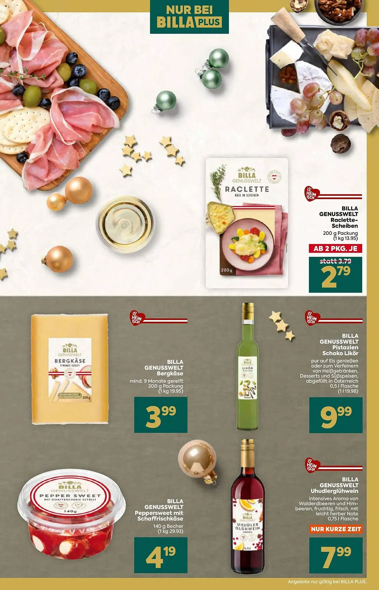 Billa Flugblatt von 13. November bis 31. Dezember 2025 - Flugblätt seite 15