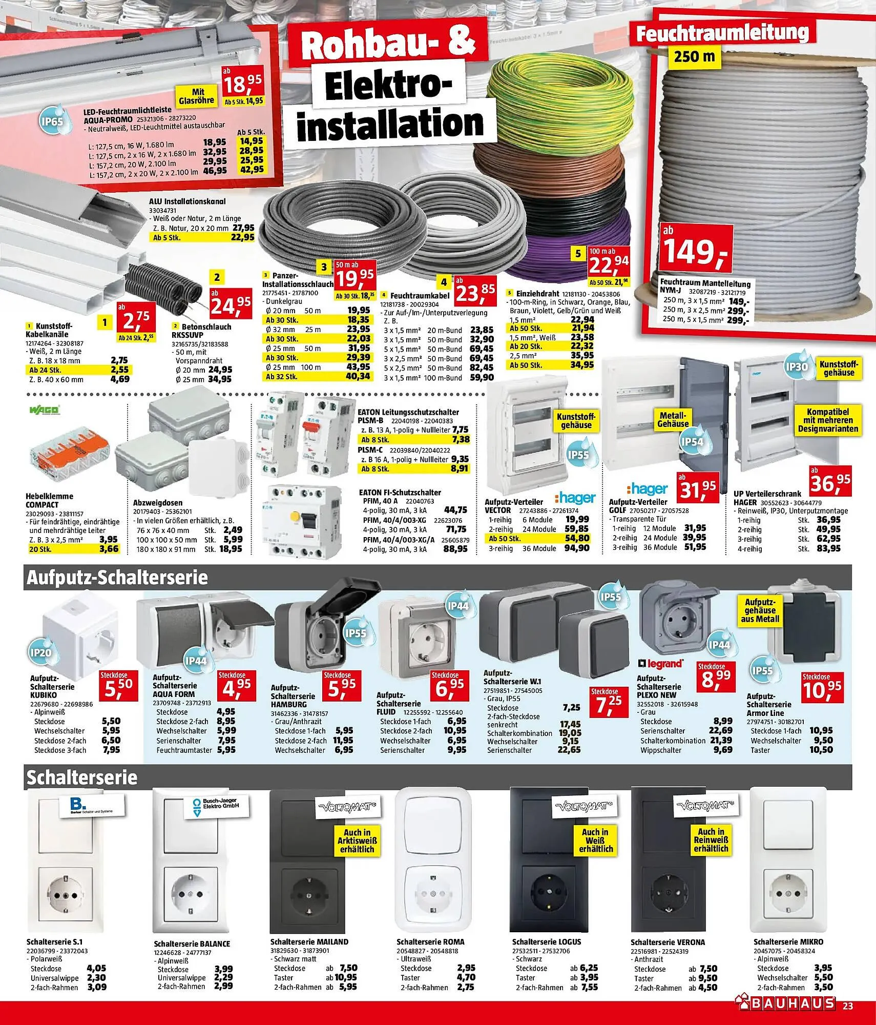 Bauhaus Flugblatt von 12. November bis 2. Dezember 2025 - Flugblätt seite 23